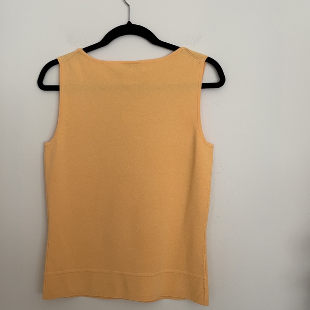 NWT Talbots Yellow Shell Size M - Picture 4 of 8